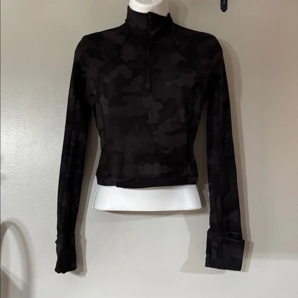 Lululemon RULU Run Cropped Half ZIP - Picture 2 of 7